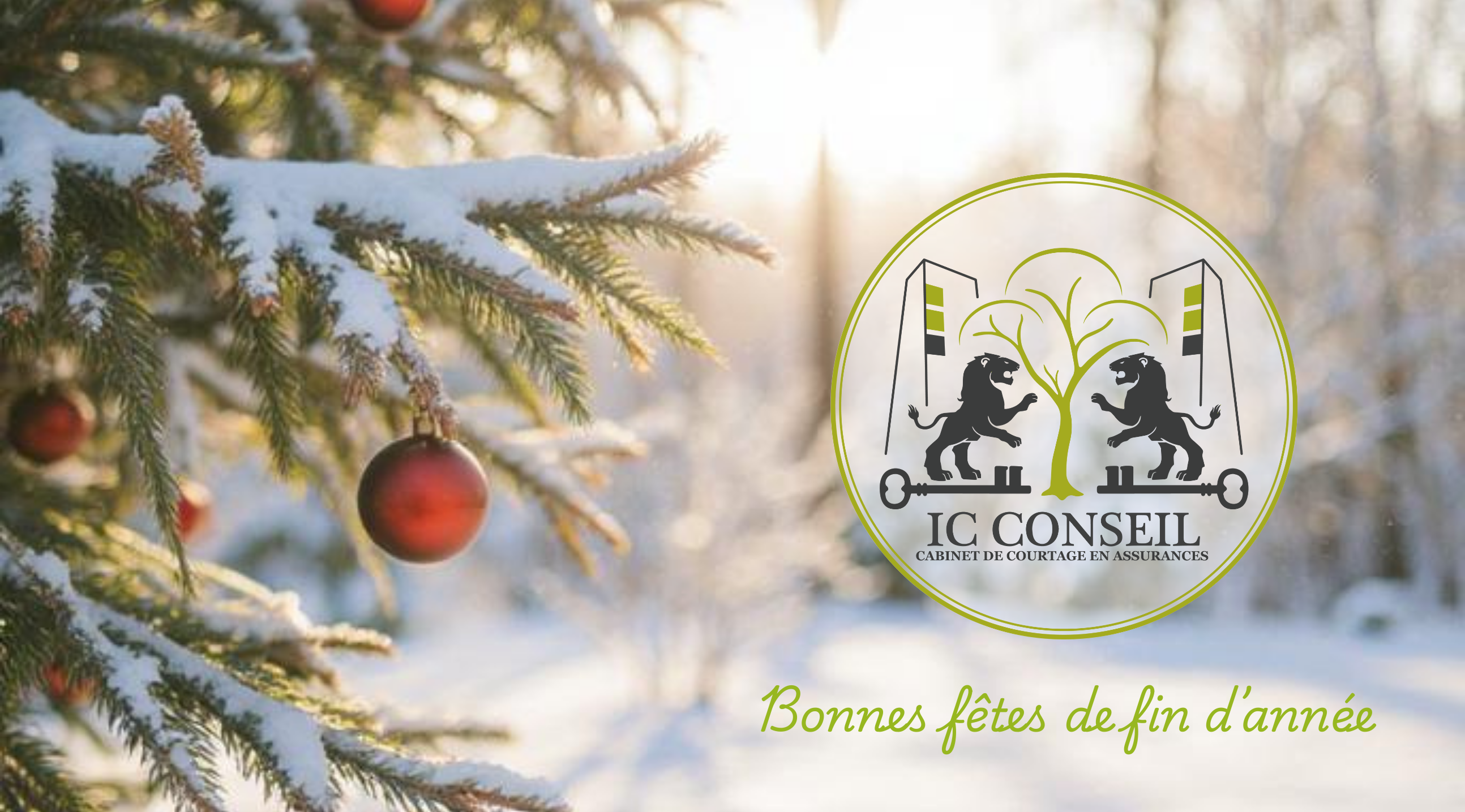 Bonnes fêtes de fin d'année