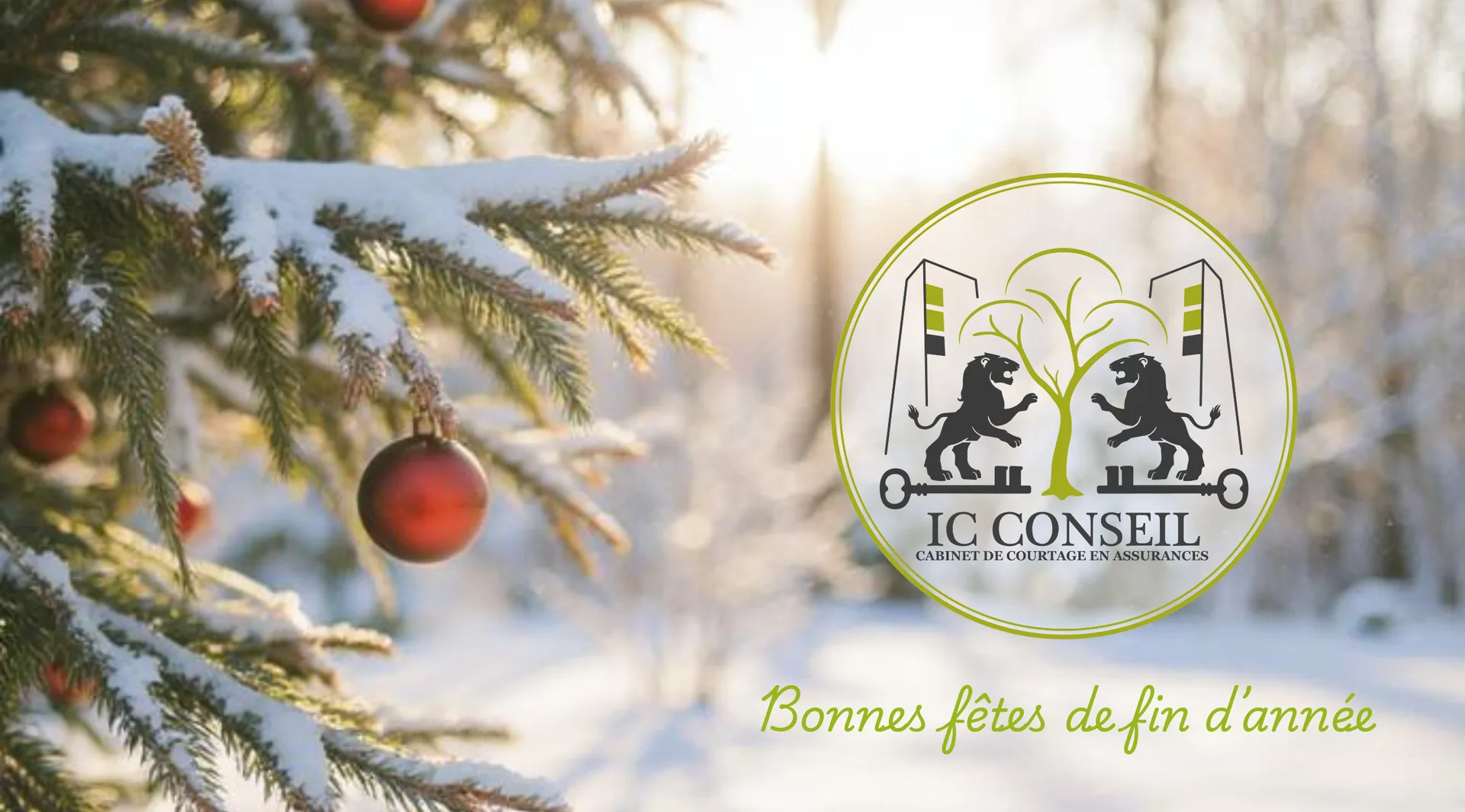 Bonnes fêtes de fin d'année